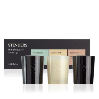STENDERS Комплект ароматических мини-свечей  «Праздник жизни» 3х80 г